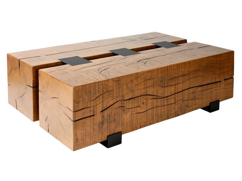Two Timber Table